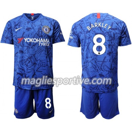 Completo Calcio Chelsea Barkley 8 Bambino Divisa Prima 2019/2020